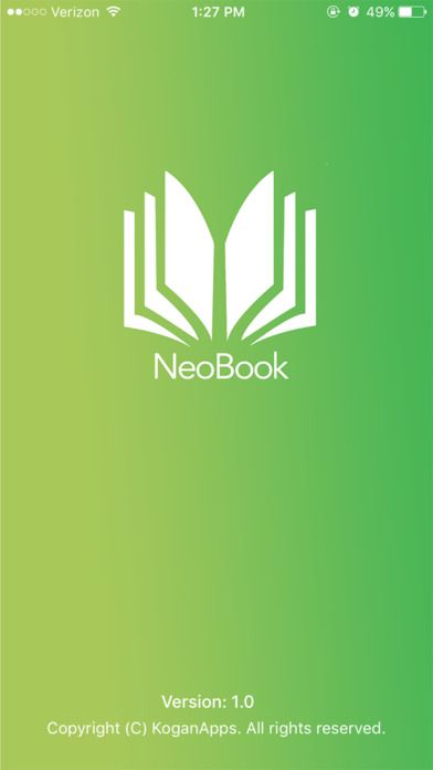 NeoBookapp  v1.0ͼ1