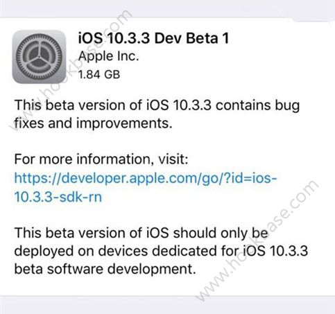iOS10.3.3Beta1ֵiOS10.3.3Beta1ô[ͼ]ͼƬ1