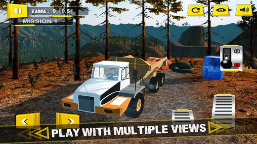 ˾3Dɽزɿ󳵰׿棨Truck Driver 3D Hill Mining Truck  V1.0ͼ4