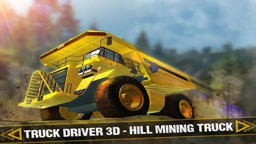 ˾3Dɽزɿ󳵰׿棨Truck Driver 3D Hill Mining Truck  V1.0ͼ1
