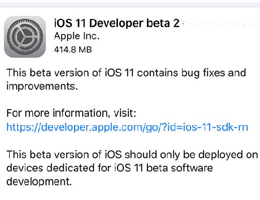 iOS11 Beta2�޸���Щ��֪Bug��iOS11 Beta2�޸���֪BUG���ݻ���[ͼ]