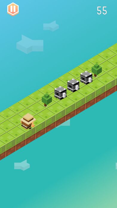 3D鱼ܸ°׿棨3D Blocky Run  v1.0ͼ4