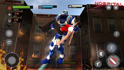 Flying Robot Police Hero BattleϷٷ  v1.0ͼ3