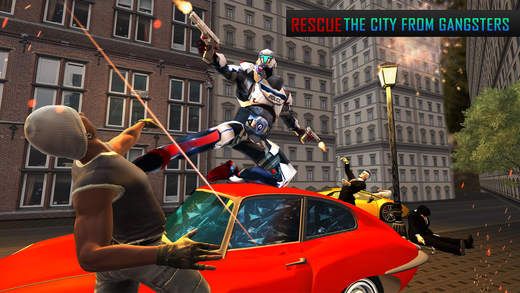 Flying Robot Police Hero BattleϷٷ  v1.0ͼ5