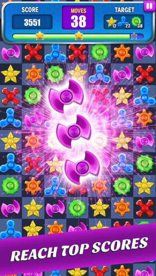 ת鰲׿棨Spinner Smash Fidget Match 3  v1.0ͼ2