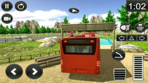 农村巴士驾驶模拟器游戏安卓版图片1