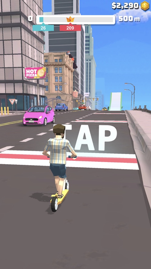 峵Ծ3DϷ׿棨Scooter Jump 3D  v1.0ͼ1