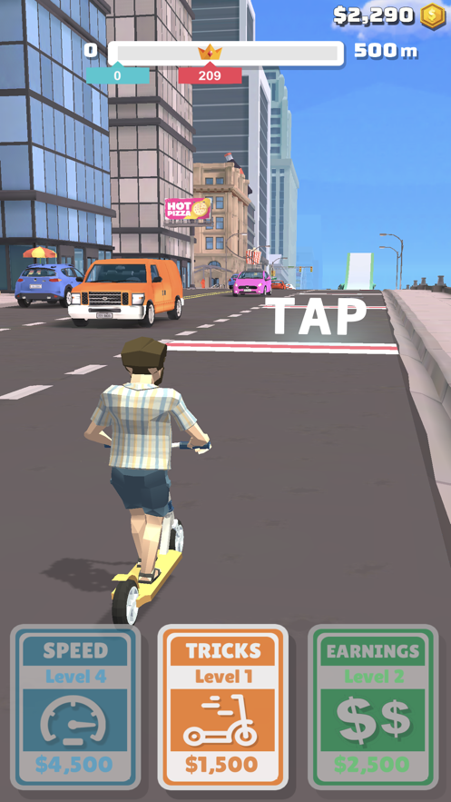 峵Ծ3DϷ׿棨Scooter Jump 3D  v1.0ͼ2