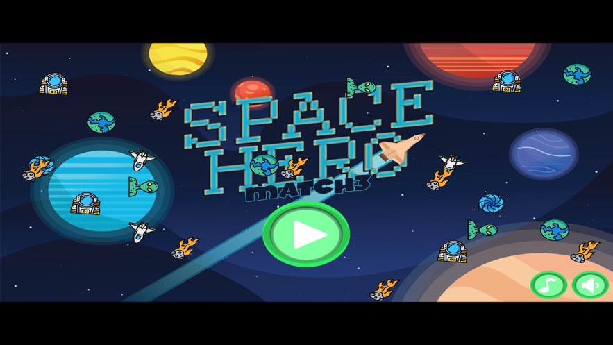 ̫Ӣ3Ϸ׿棨Space Hero Match 3ͼƬ1