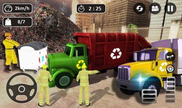 模拟垃圾车清洁游戏最新安卓版  v5.0图2