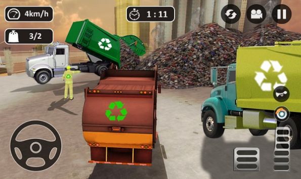 模拟垃圾车清洁游戏最新安卓版  v5.0图3