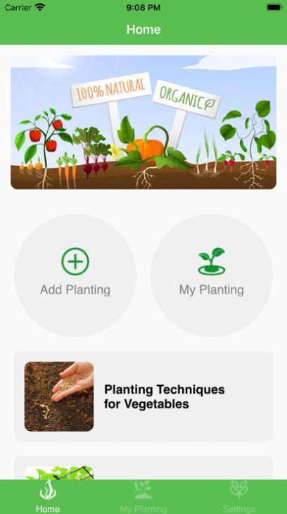 Vegetable growth diary appٷ  v1.1ͼ3