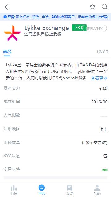 Lykke Exchangeappٷ  v1.0ͼ1