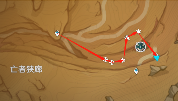 原神5.0沙脂蛹采集路线攻略 沙脂蛹在哪里采集更快[多图]图片3