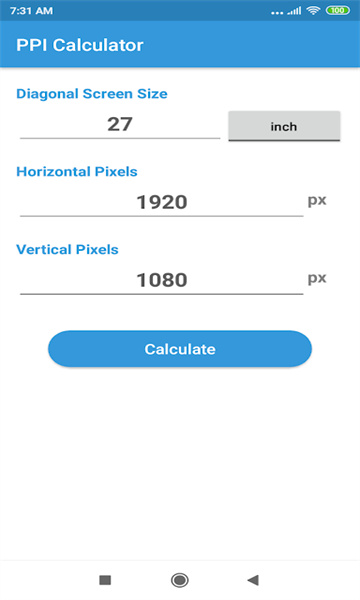 ppi calculator׿appͼƬ1