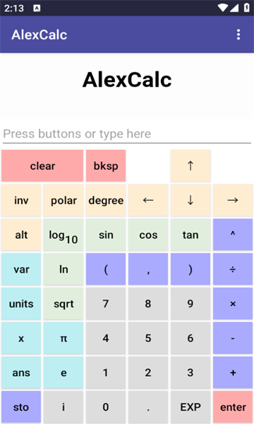 AlexCalc appͼ1