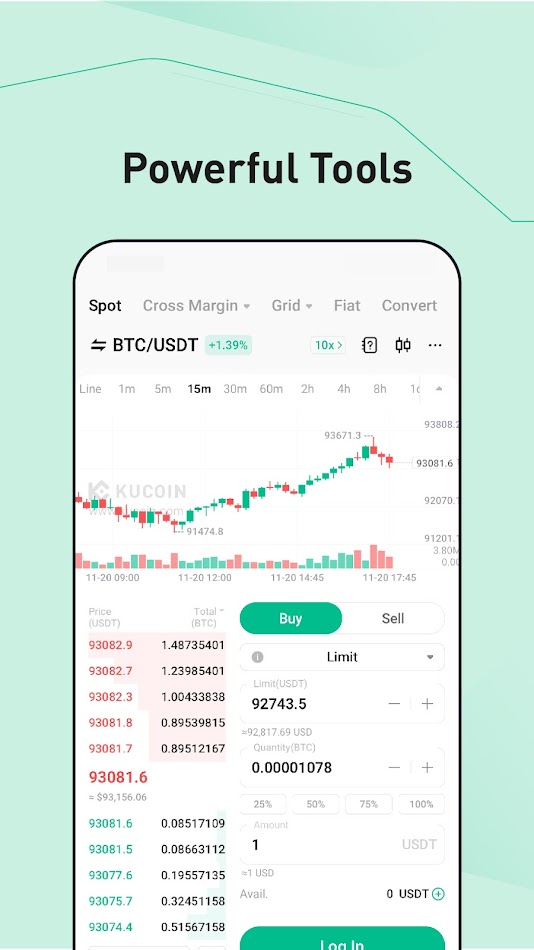 KuCoin׿APPرBTC  V3.125.0ͼ2