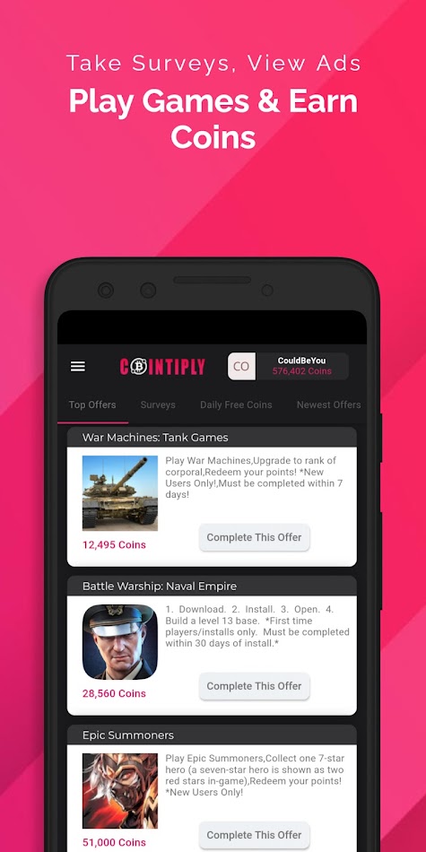 Cointiply app׬ȡرͼƬ4