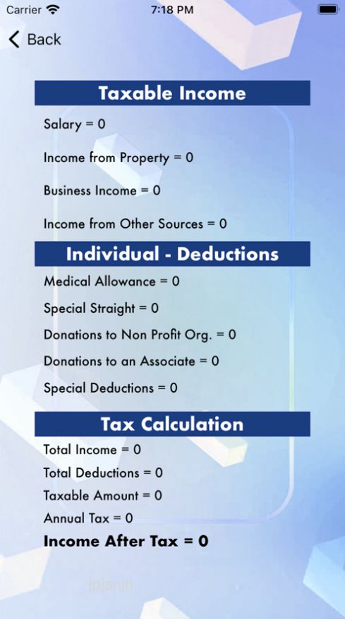 SimplePersonalTaxؼ  v1.0.0ͼ1