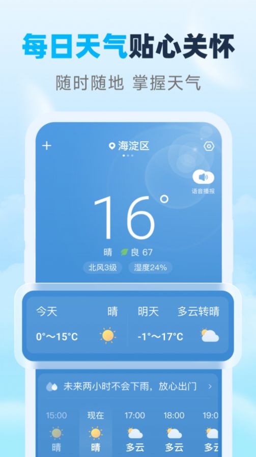 瑞时天气预报