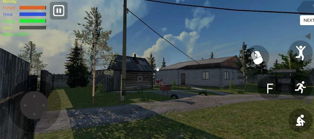 回到无人的村庄游戏最新版图片1
