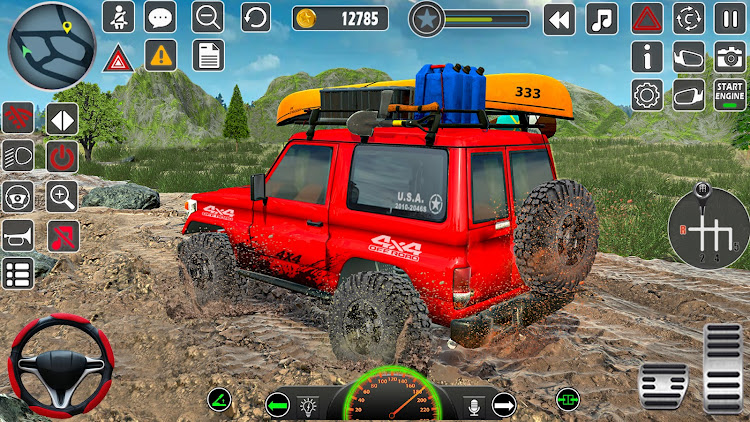 Offroad Jeep 4x4 Jeep Gameͼ2