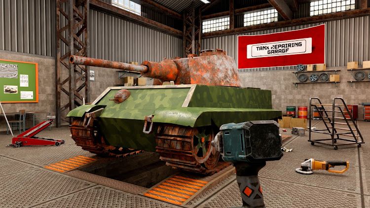 Tank Mechanic Simulator Games apk download for AndroidͼƬ1