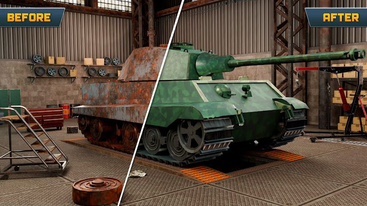 Tank Mechanic Simulator Games apkͼ3
