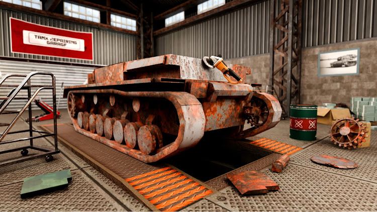 Tank Mechanic Simulator Games apkͼ2