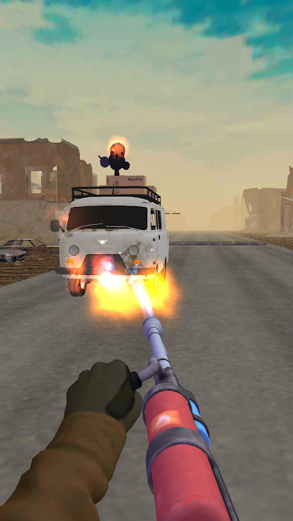 Road Chase Realistic Shooter mod apk unlimited moneyͼƬ1