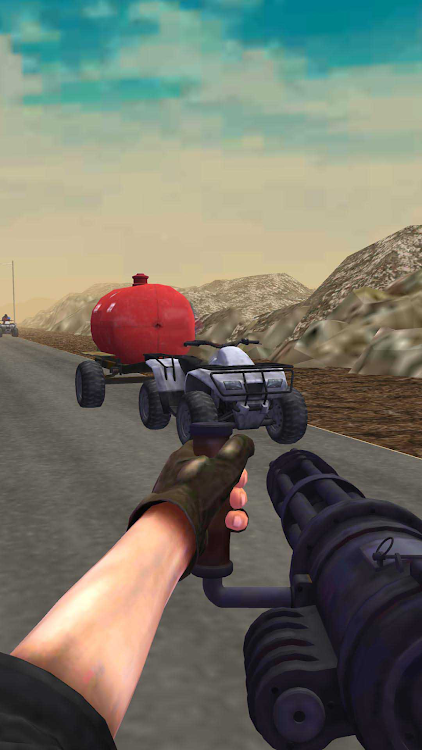 Road Chase Realistic Shooter mod apk unlimited money  V1.5.3ͼ1