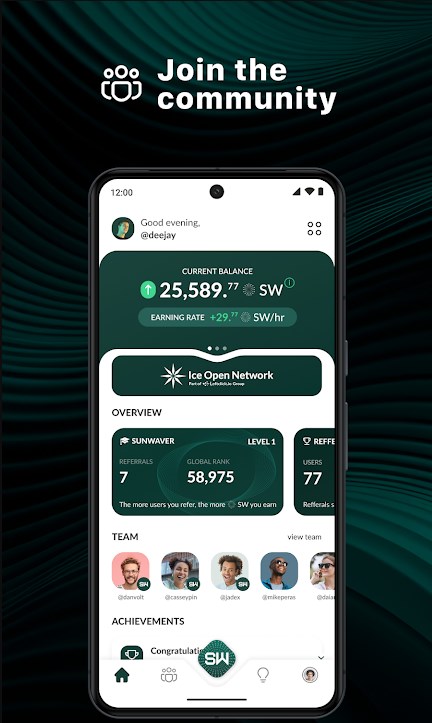 sunwaves token app earn money apk download for androidͼƬ1