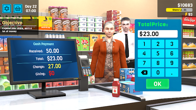 Manage Supermarket Simulator gameͼ2
