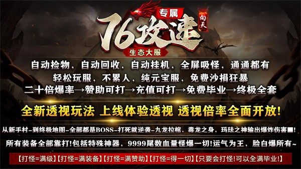 向天76攻速专属手游官方最新版图片1