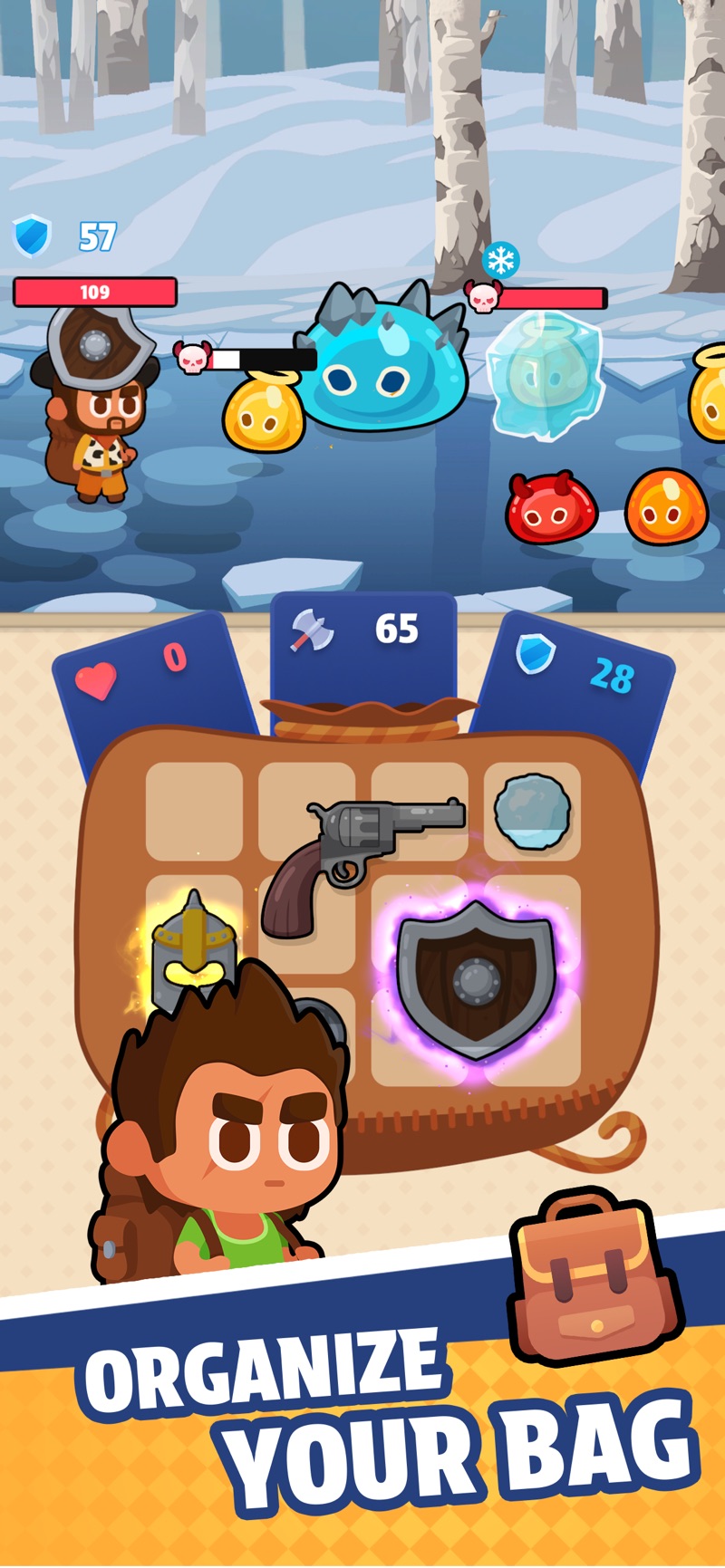 Bag Fight mod apk 1.5.3 unlimited money and gems no adsͼƬ1