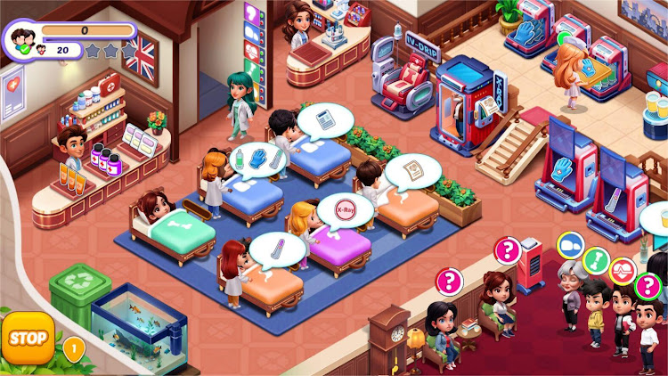 Hospital Story Clinic Game mod apk latest version  v1.0.17ͼ3