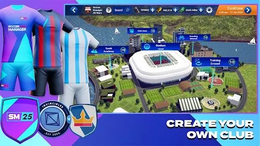 soccer manager 2025 mod apk newshungama  v0.1.1ͼ3