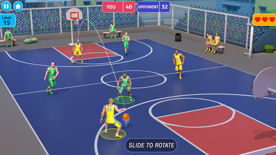 Dunk Hit Basketball Games mod apk ͼƬ3