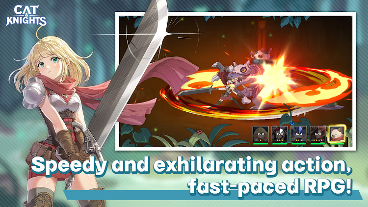 cat & knights samurai blade mod apk latest versionͼƬ1