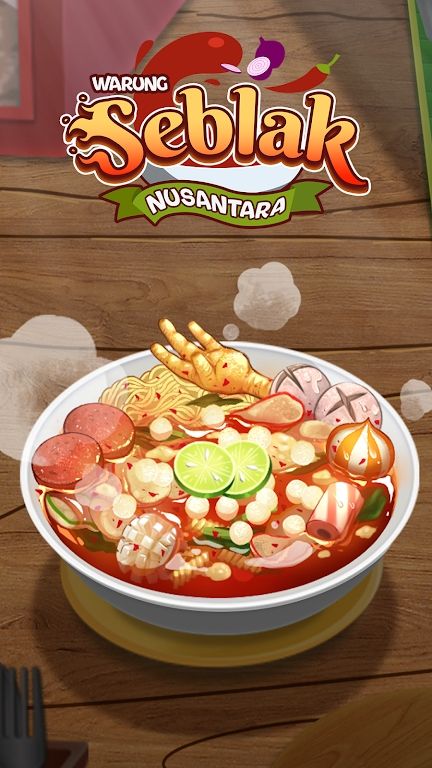 warung seblak nusantara mod apk unlimited money game android  v0.8ͼ2