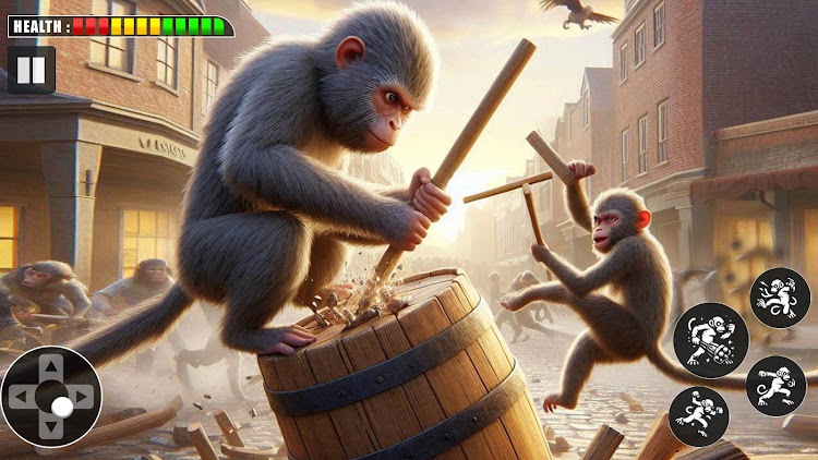 Monkey Ninja Fighting Gameͼ1