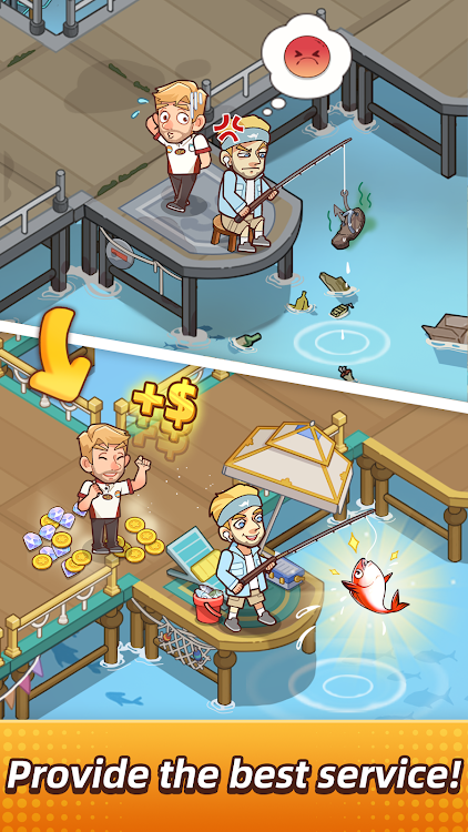 Idle Fish Clash Tycoon mod apk downloadͼƬ1