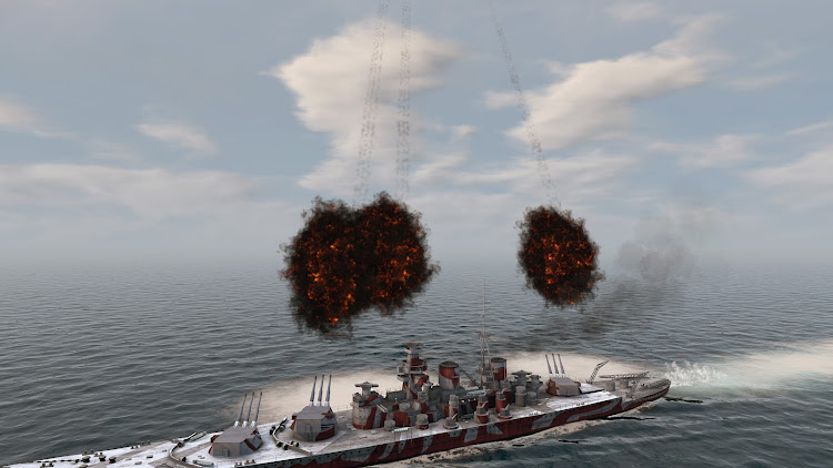 Naval Frontline Warships WW2 unlimited money mod apkͼƬ1