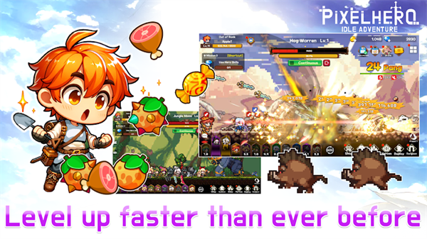 Pixel Heroes Idle mod apk Unlimited gold  v1.00.0029ͼ3