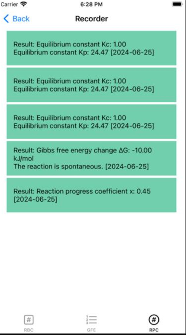 Reaction Balance Calc apkͼ2