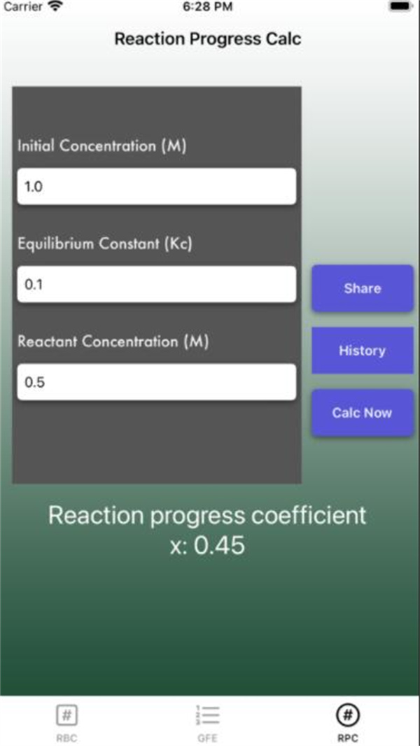 Reaction Balance Calc apkͼ3