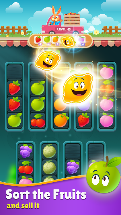 Sort Fruits unlimited money游戏截图