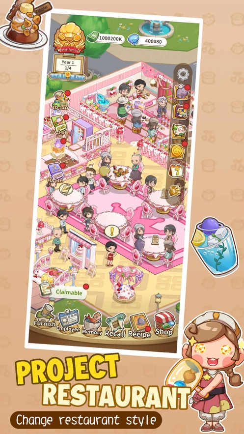 My Private Kitchen Dream mod apk 1.2.4 unlimited money and gemsͼ2