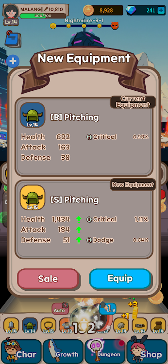 Push Hero Idle RPG Unlimited goldͼƬ1