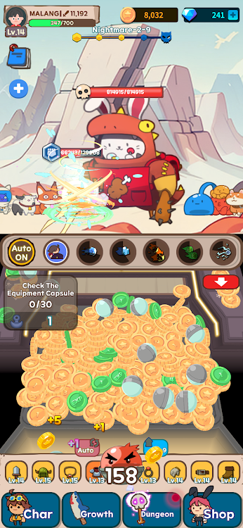 Push Hero Idle RPG Unlimited goldͼƬ3